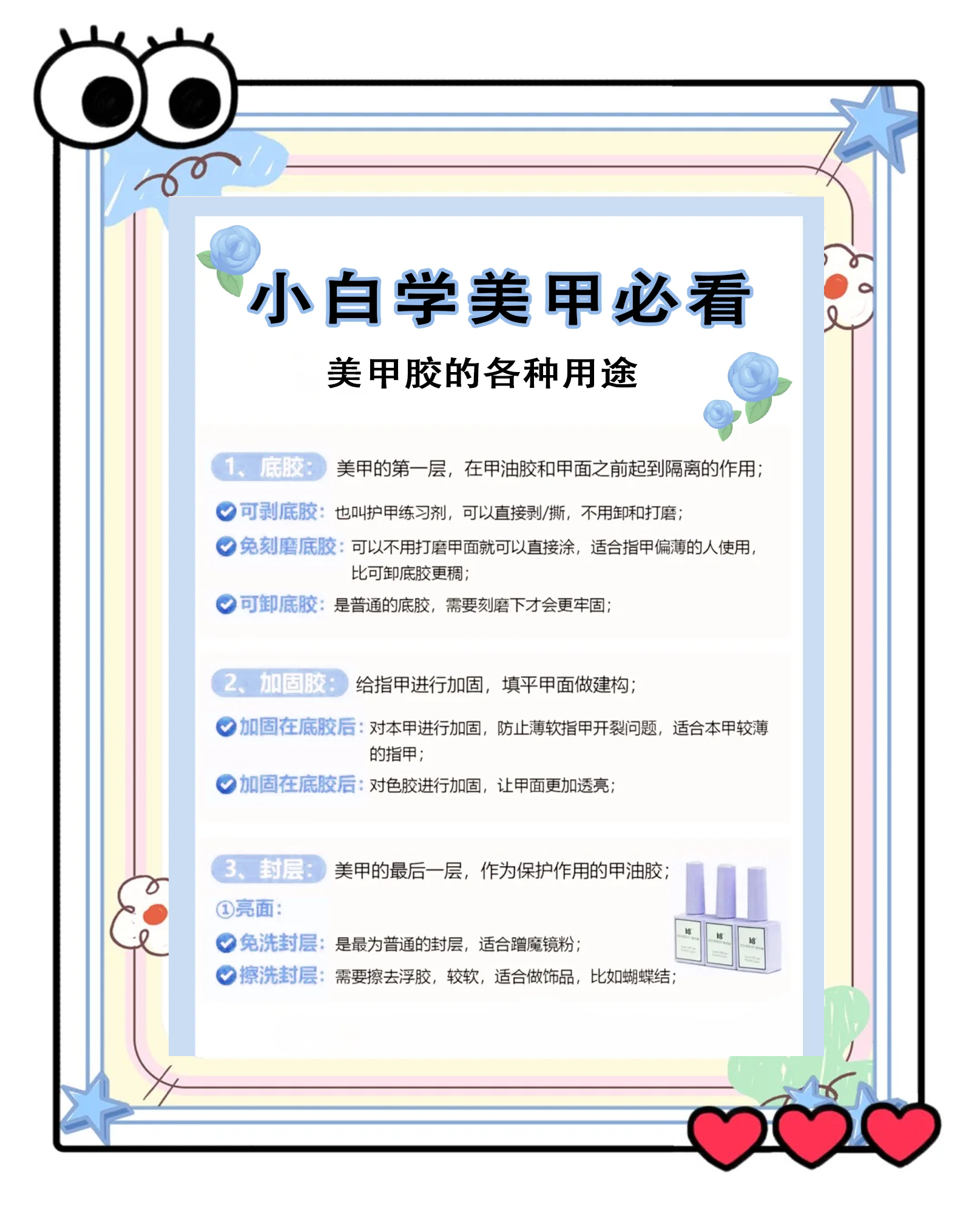 甲油膠美甲步驟甲油膠和指甲油有什么區別
