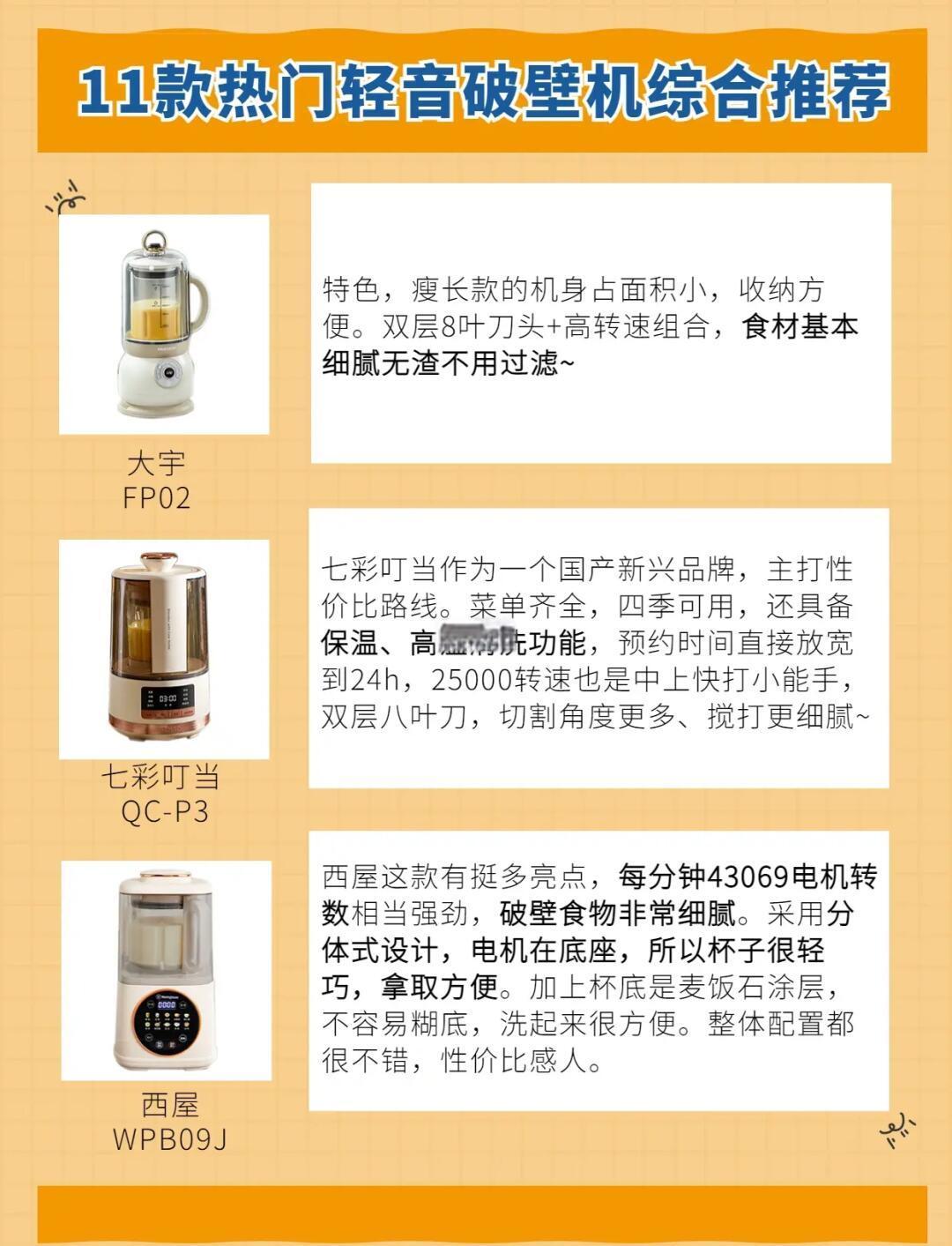 破壁機的用途和功能破壁機可以做什么