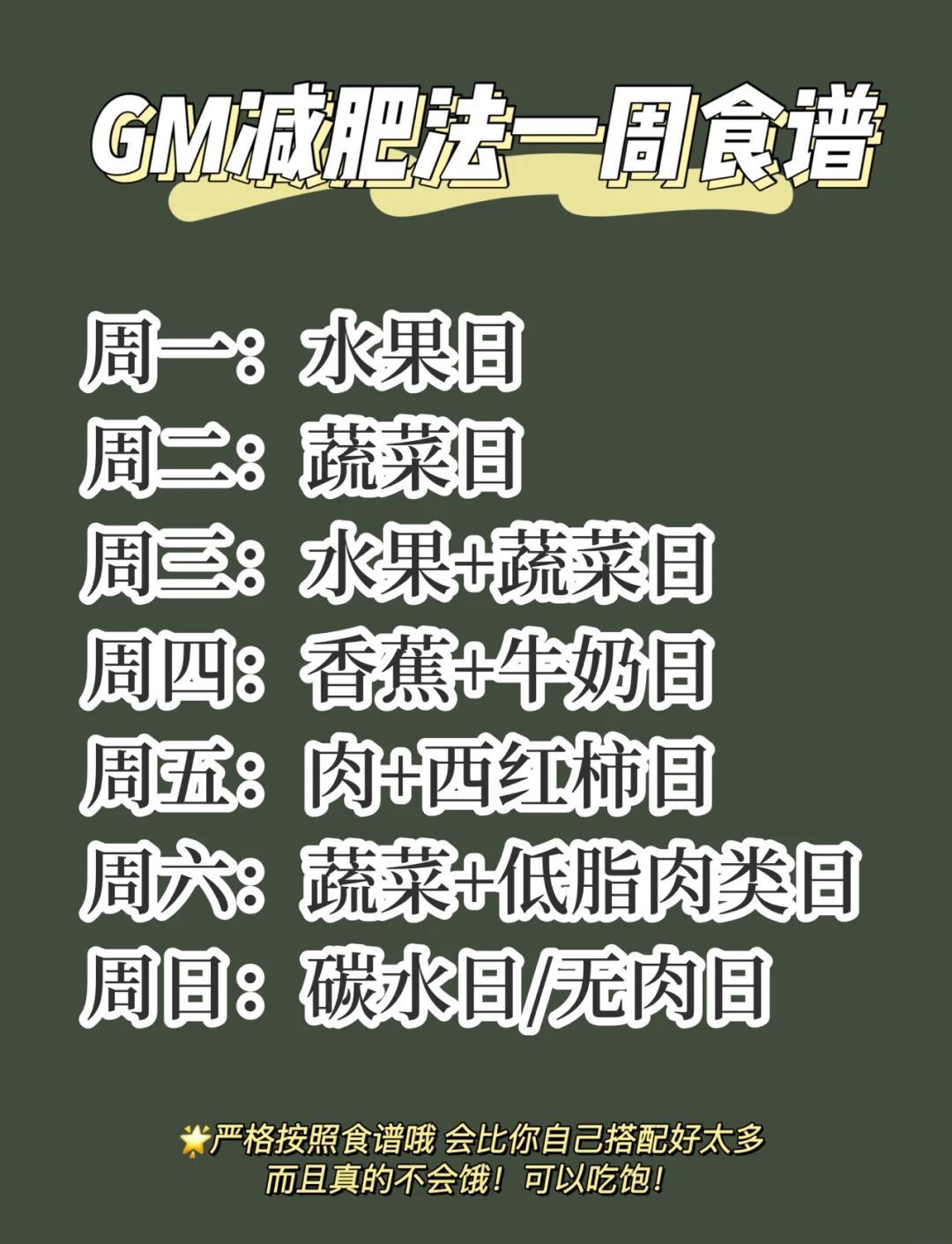 gm減肥法真的有效嗎gm減肥法健康嗎