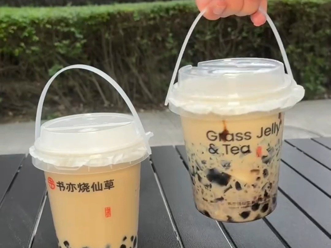 書亦燒仙草之一桶水果茶,你喝的完嗎?