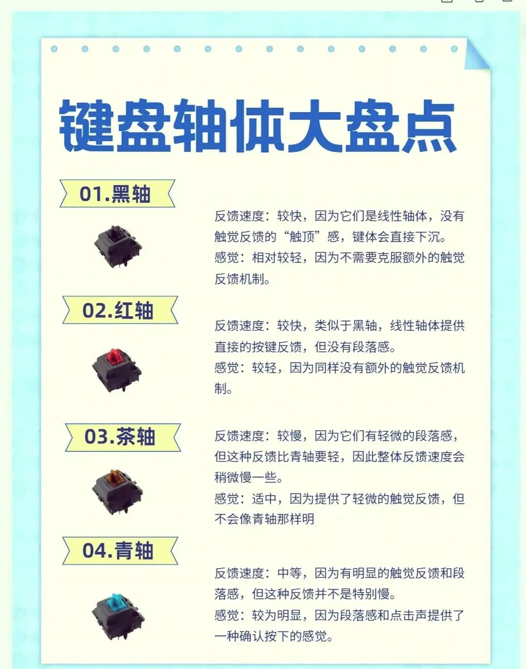 你不知道的機械鍵盤軸體冷知識_鍵盤