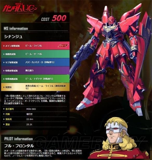 《高達Versus》游戲中的機體全覽是哪些經典作品?