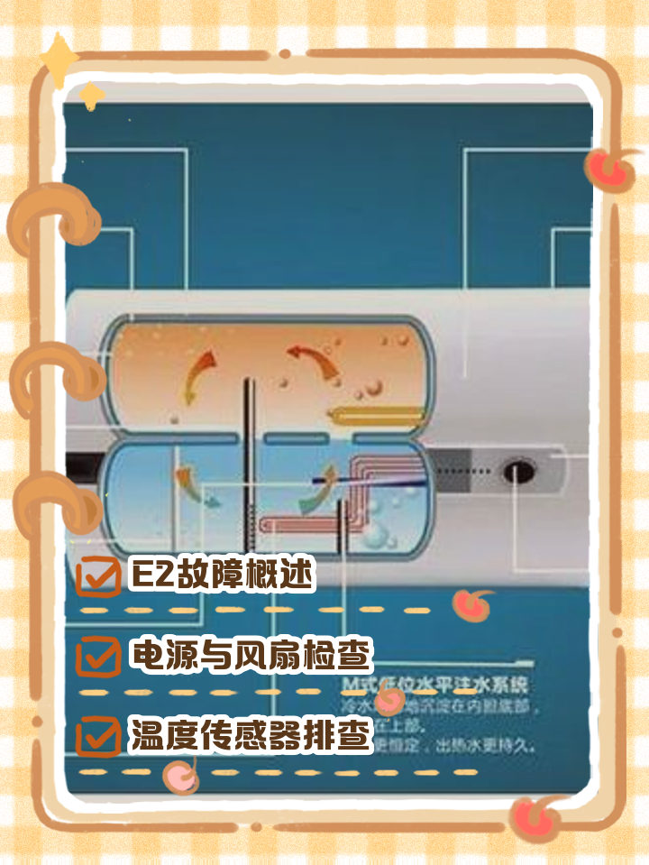 美的熱水器E2故障代碼表示什么意思