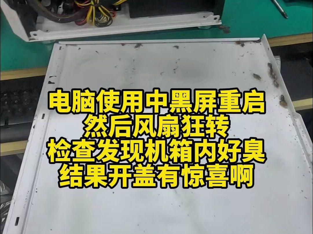 電腦(我是臺(tái)式電腦)突然黑屏,主機(jī)風(fēng)扇狂轉(zhuǎn),是為什么?