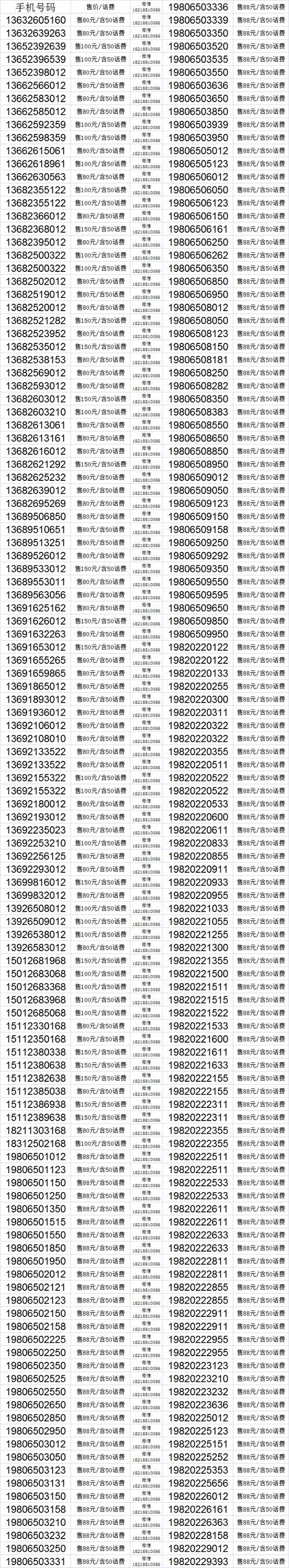 那個189是什么號聯通還是移動?一般手機能用么?