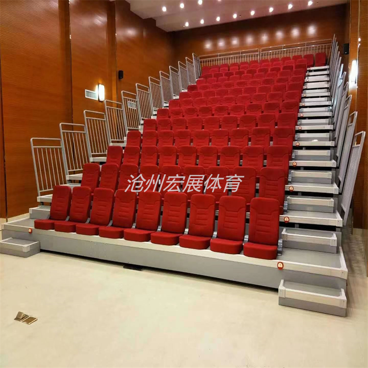 彭越伸縮看臺電動伸縮看臺成品伸縮式看臺電動伸縮活動看臺