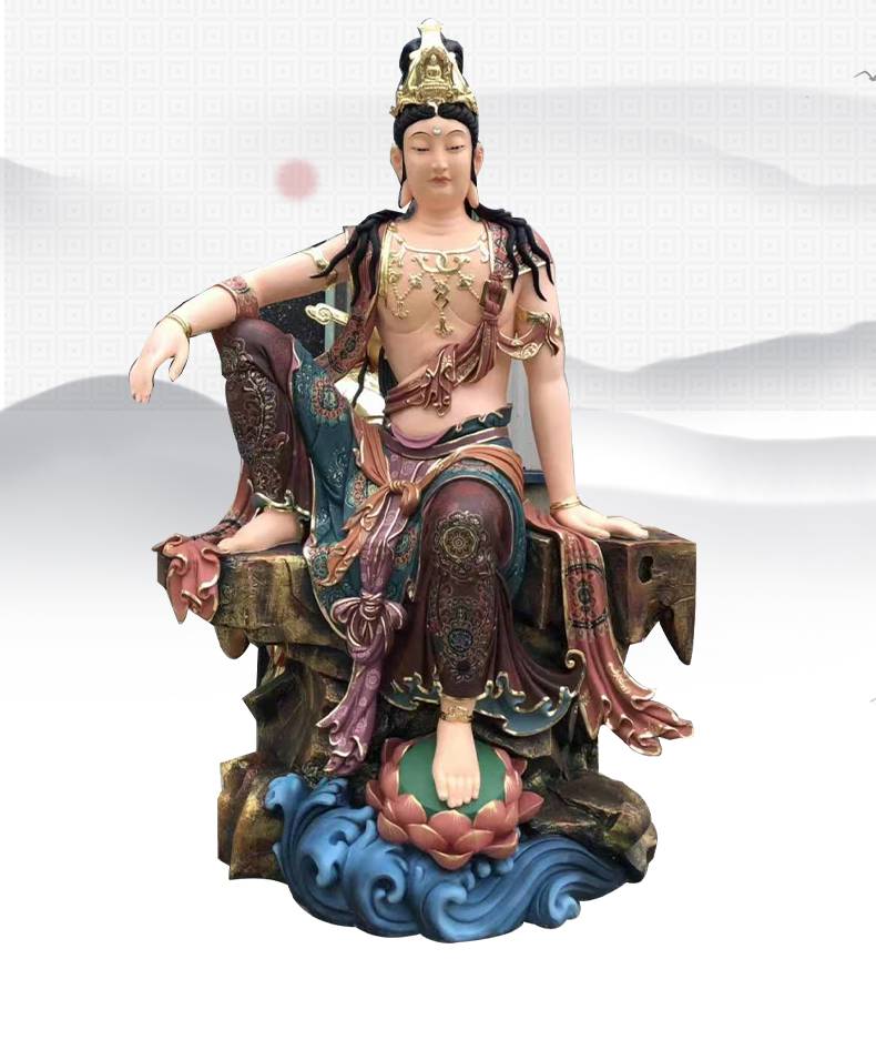 彩繪十二圓覺(jué)菩薩佛像佛祖十二大弟子神像普賢普眼神像