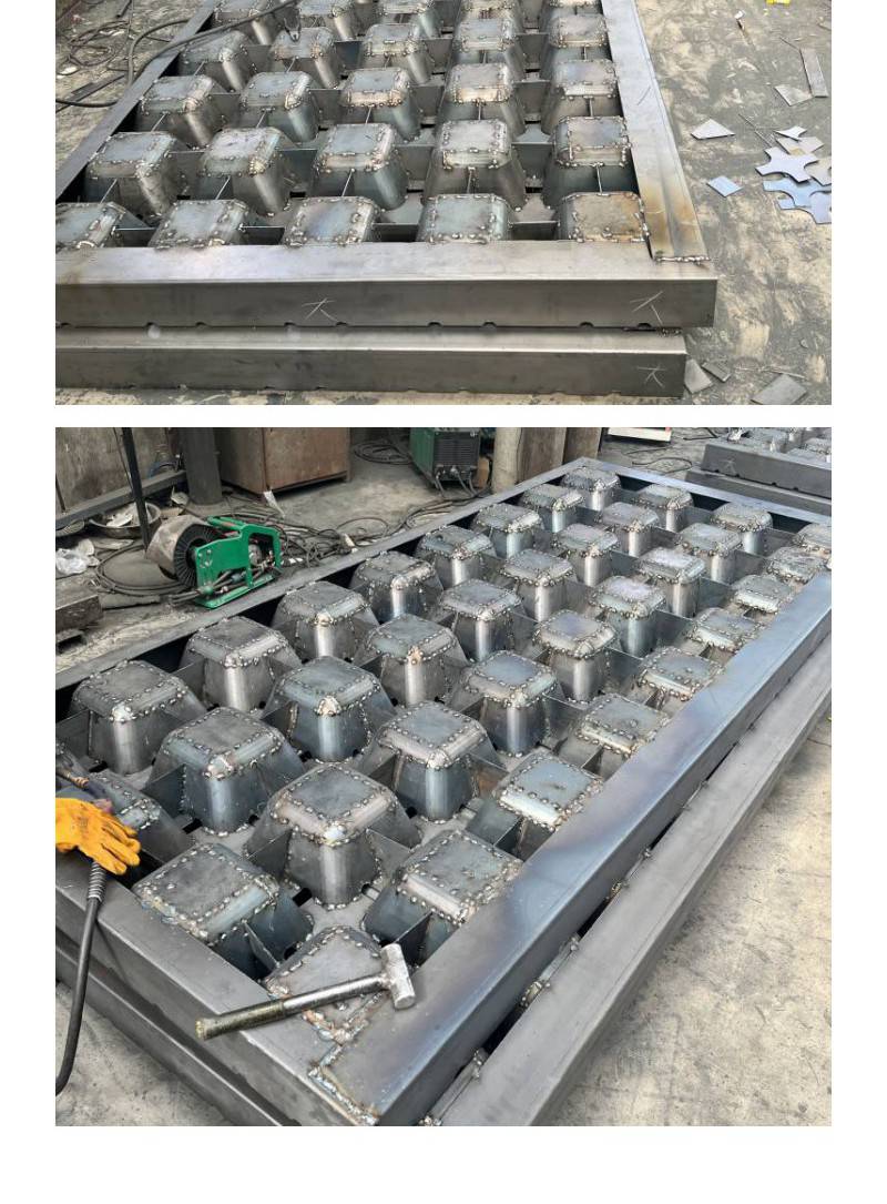 江蘇鹽城海底電纜固定穿繩聯鎖塊模具連鎖排壓塊模具京偉視頻