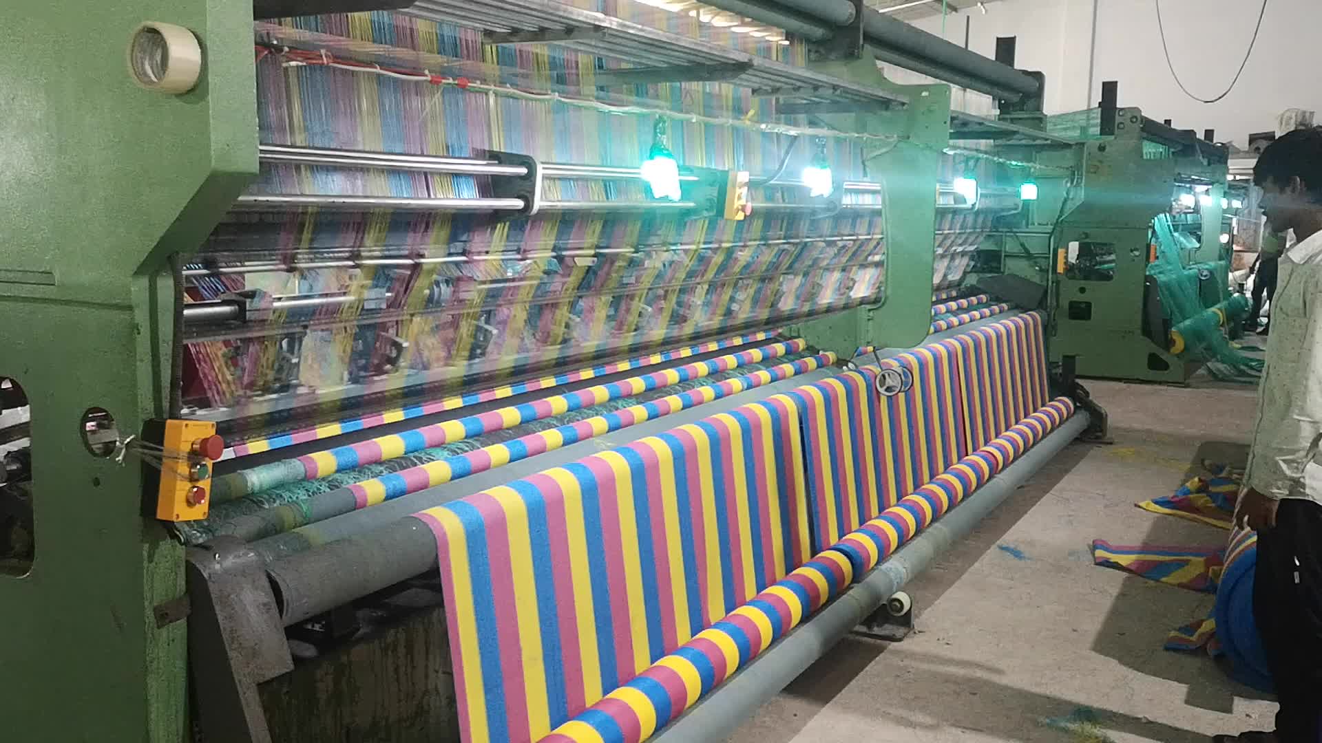 德國進口卡爾邁耶高速經編機生產滌綸經編面料品質保證