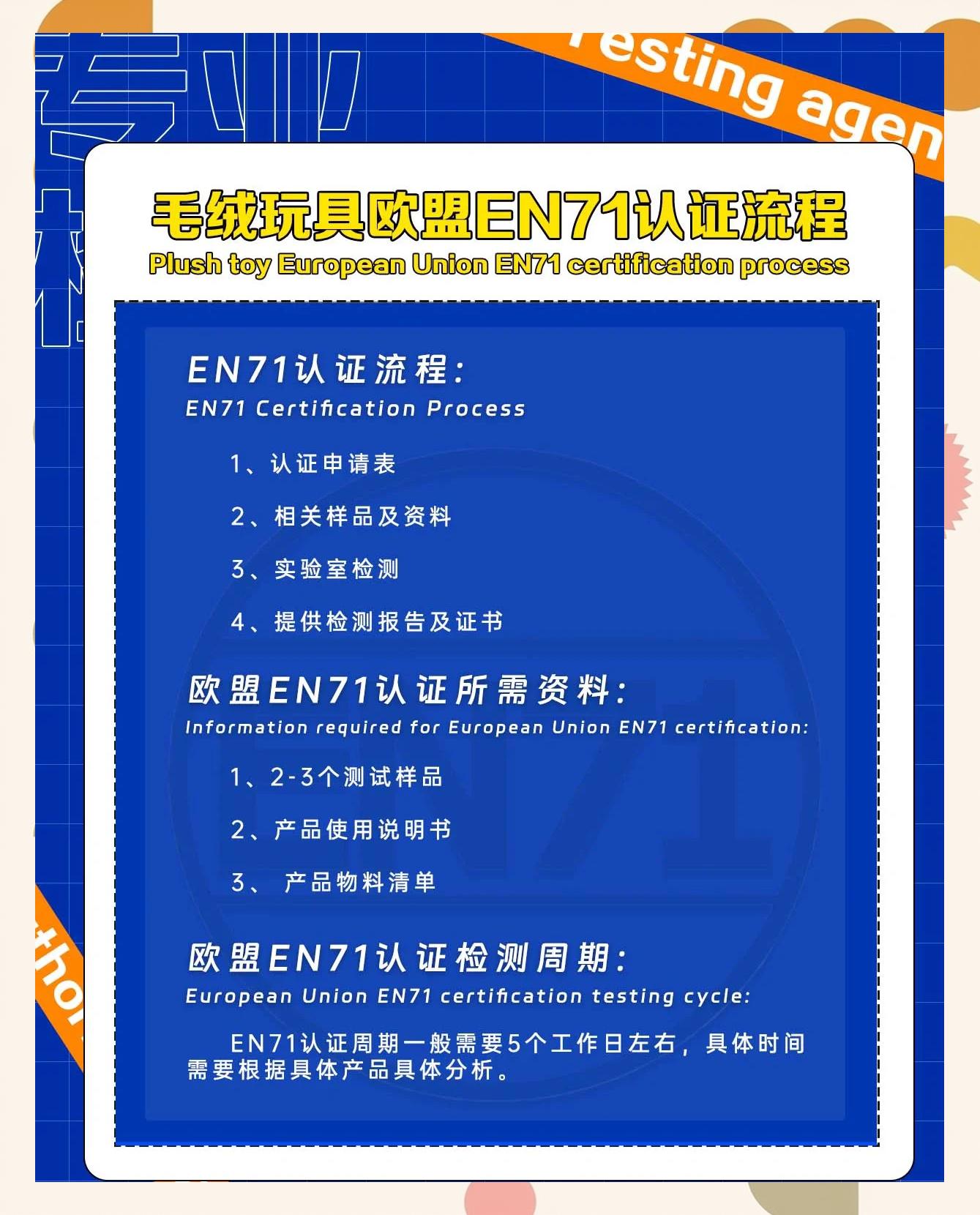歐盟EN71測試什么,哪些產品需要做EN71認證