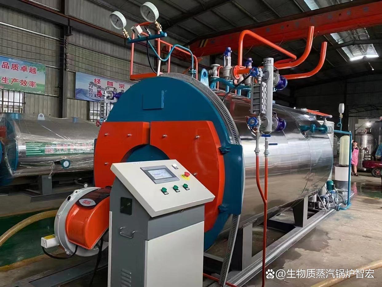 江蘇雙良產2噸10公斤臥式全自動燃油氣工業鍋爐