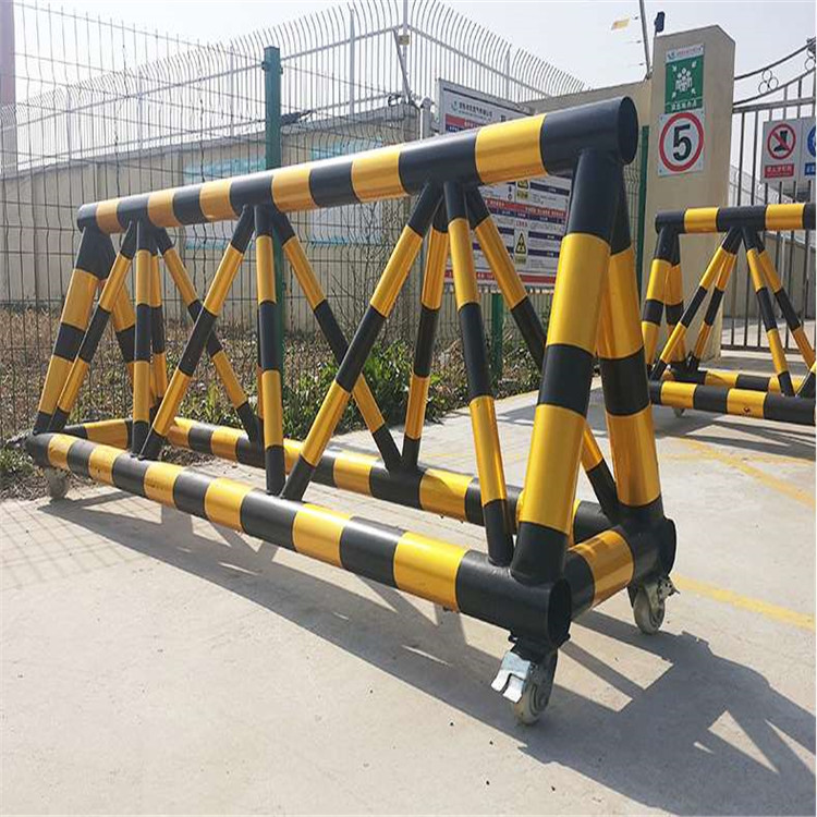 伸縮拒馬路障阻車隔離拒馬路障可拆卸拒馬防撞護(hù)欄視頻