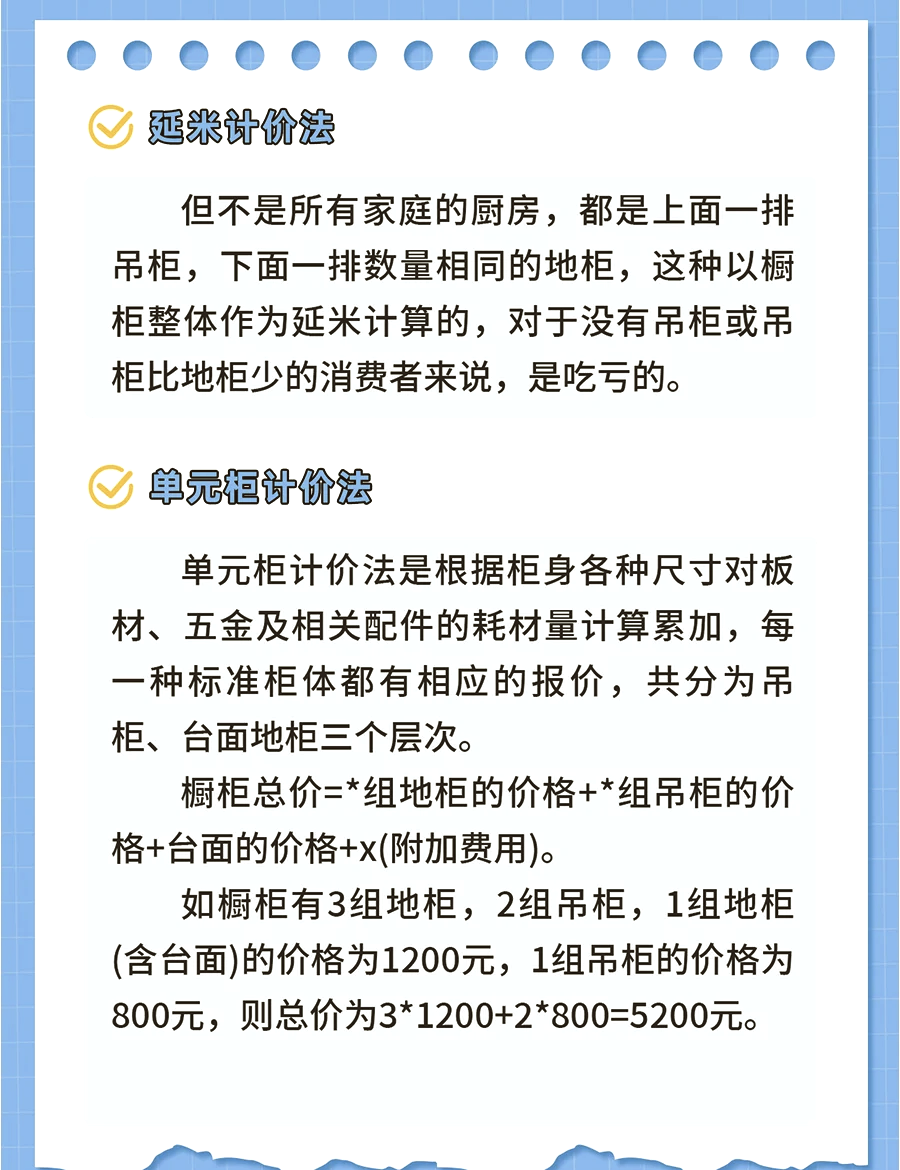 櫥柜按延米計(jì)價(jià)延米是什么意思啊是一米嗎
