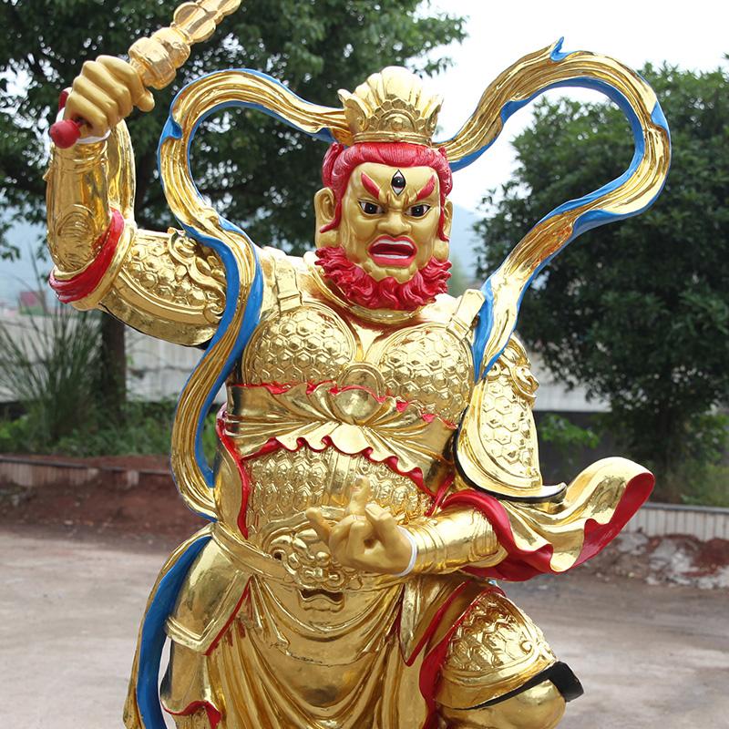 王靈官神像護法監壇之神塑像靈官爺神像寺廟雕像供應
