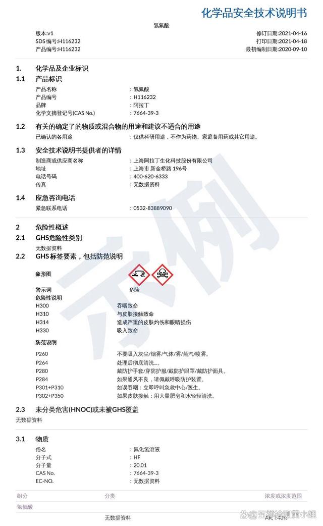 MSDS是什么認證檢測條件有哪些全面分析數據精準