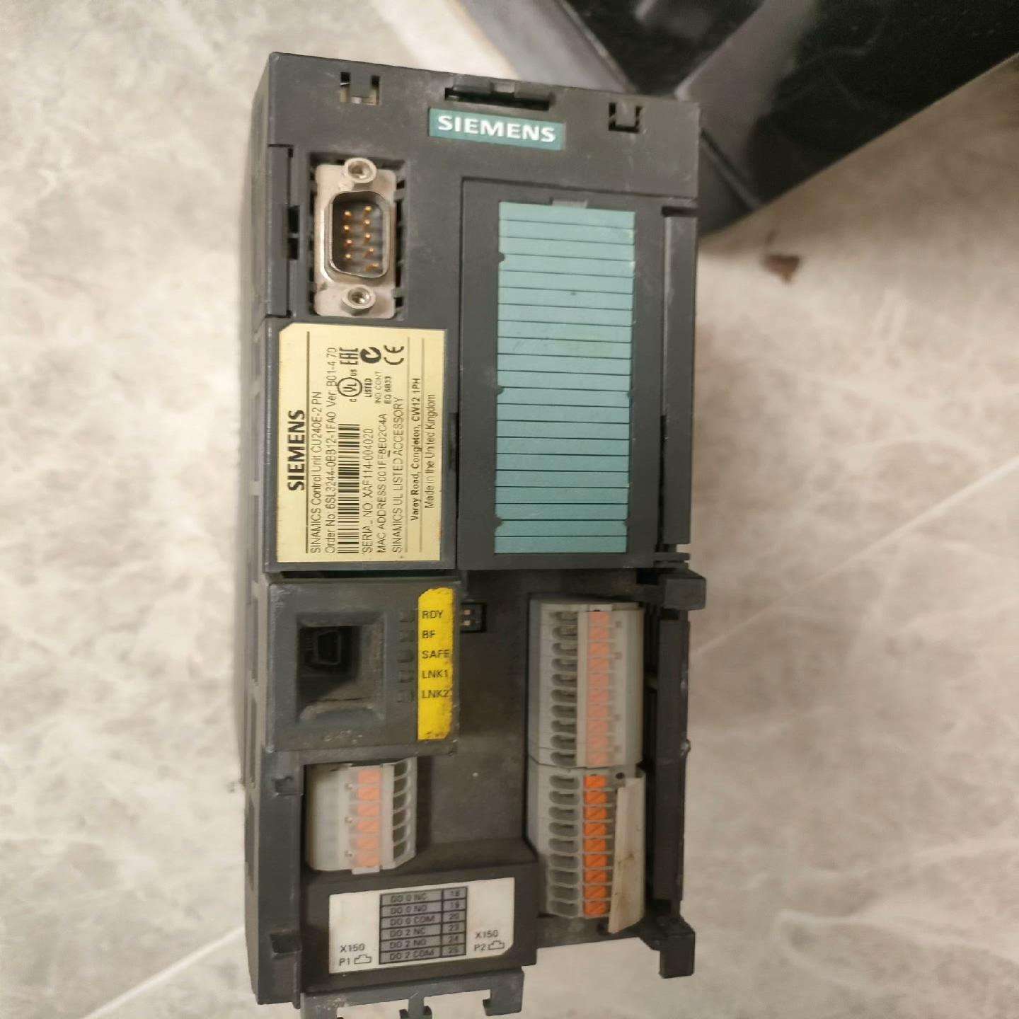 西門子G120C變頻器報7410和7991故障(帶負載報故障)