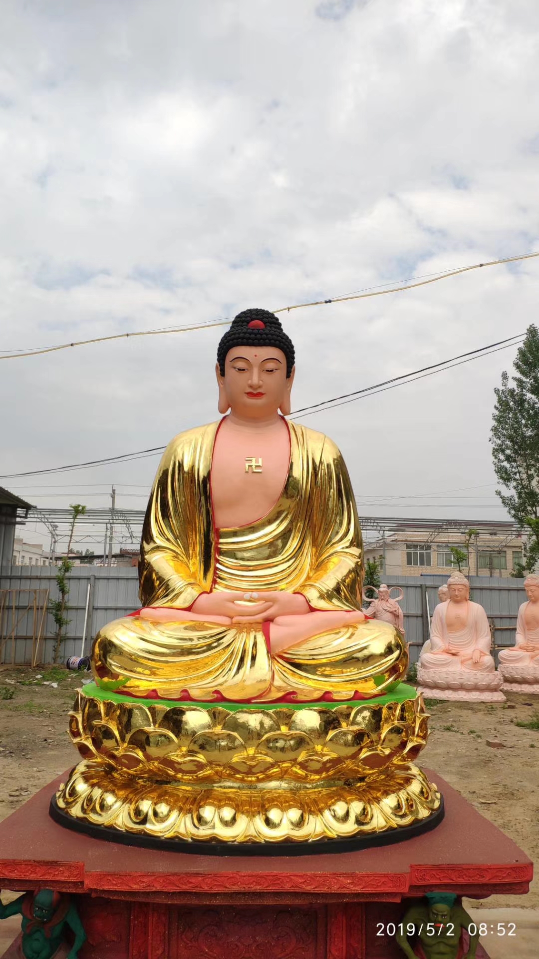 藥師佛亦稱藥師琉璃光如來大醫王佛三世佛玻璃鋼神像批發