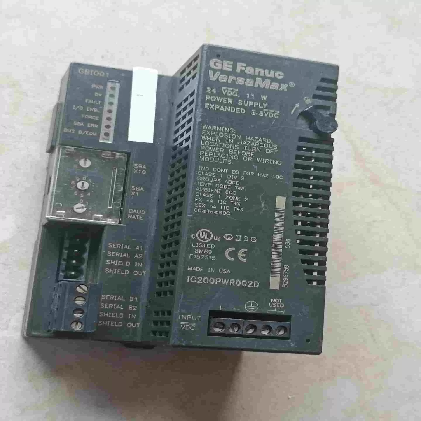 IC200CHS002CAge配件可編程視頻
