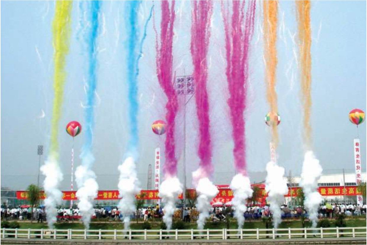 彩煙、航模拉煙、煙蛋、煙球、煙管、慶典彩煙、日景彩