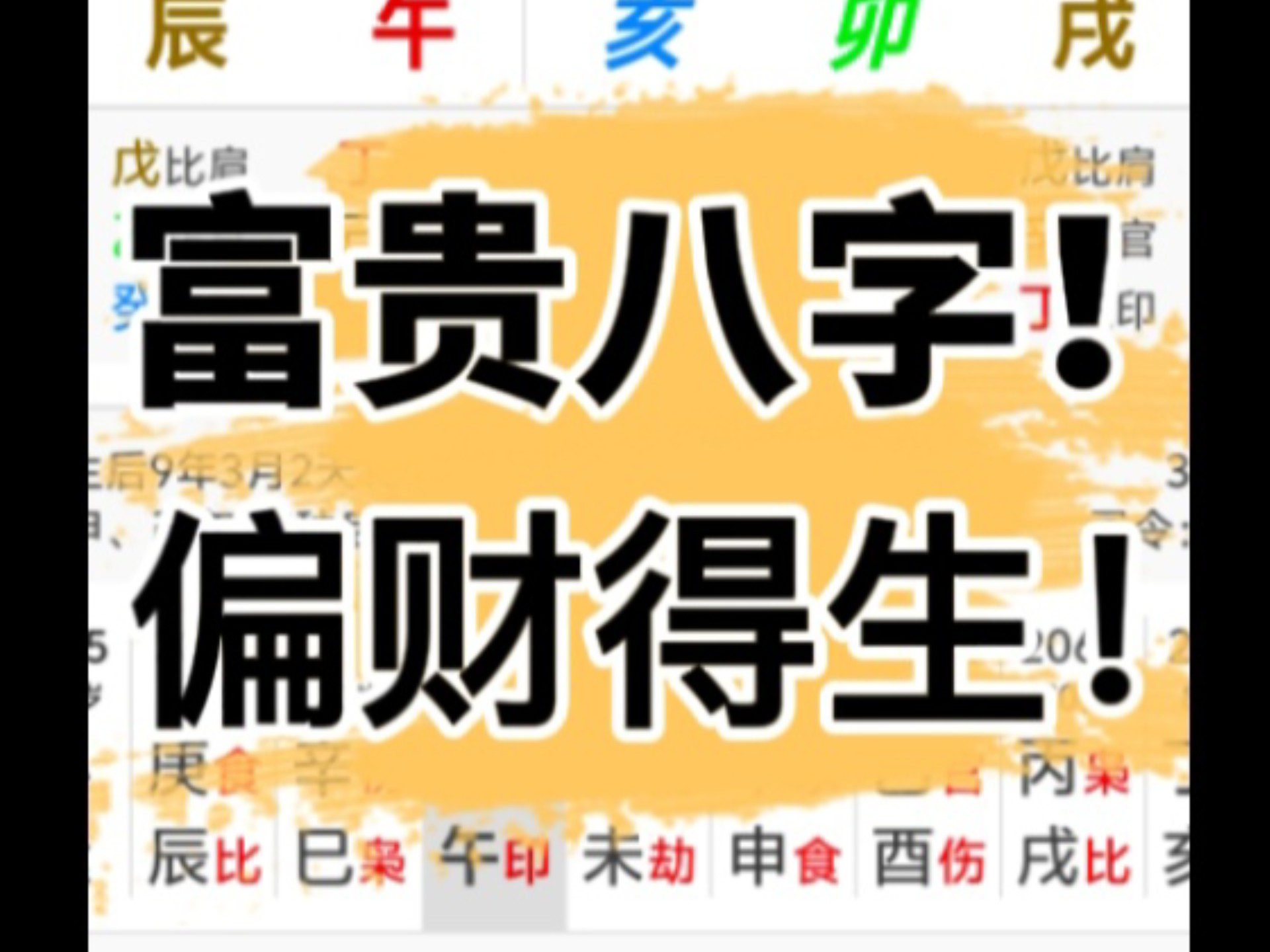 八字算福報(bào)的18種方法八字中時(shí)上偏財(cái)格的人能夠財(cái)福齊得