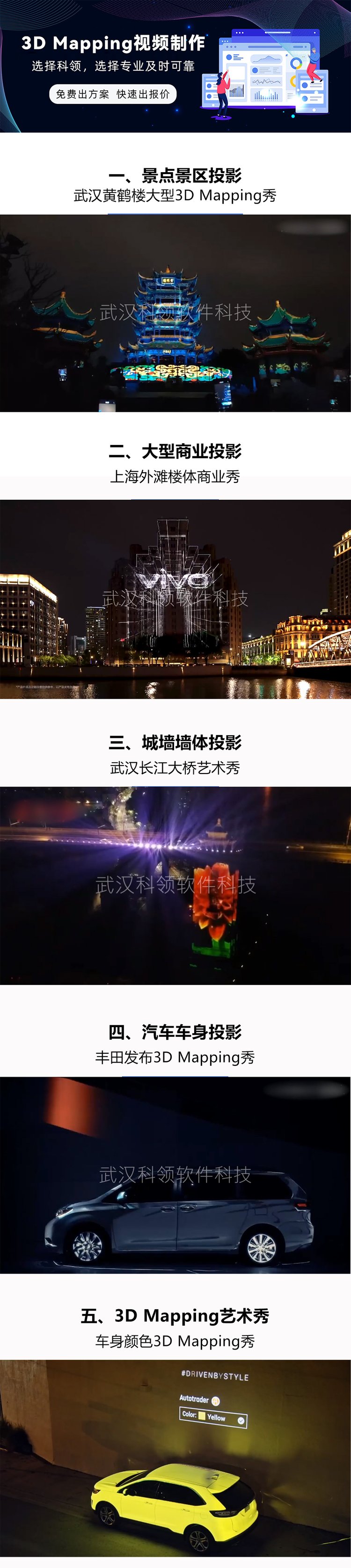 3DMapping投影是什么?全息投影怎么做?三維全息動畫制作視頻