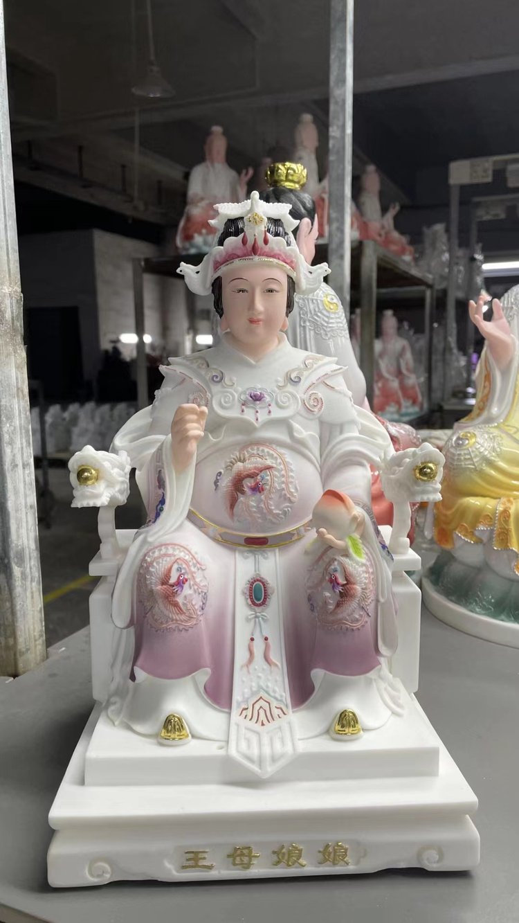天母娘娘神像地母娘娘神像托天老母神像寺廟供奉白玉奶奶神像定制
