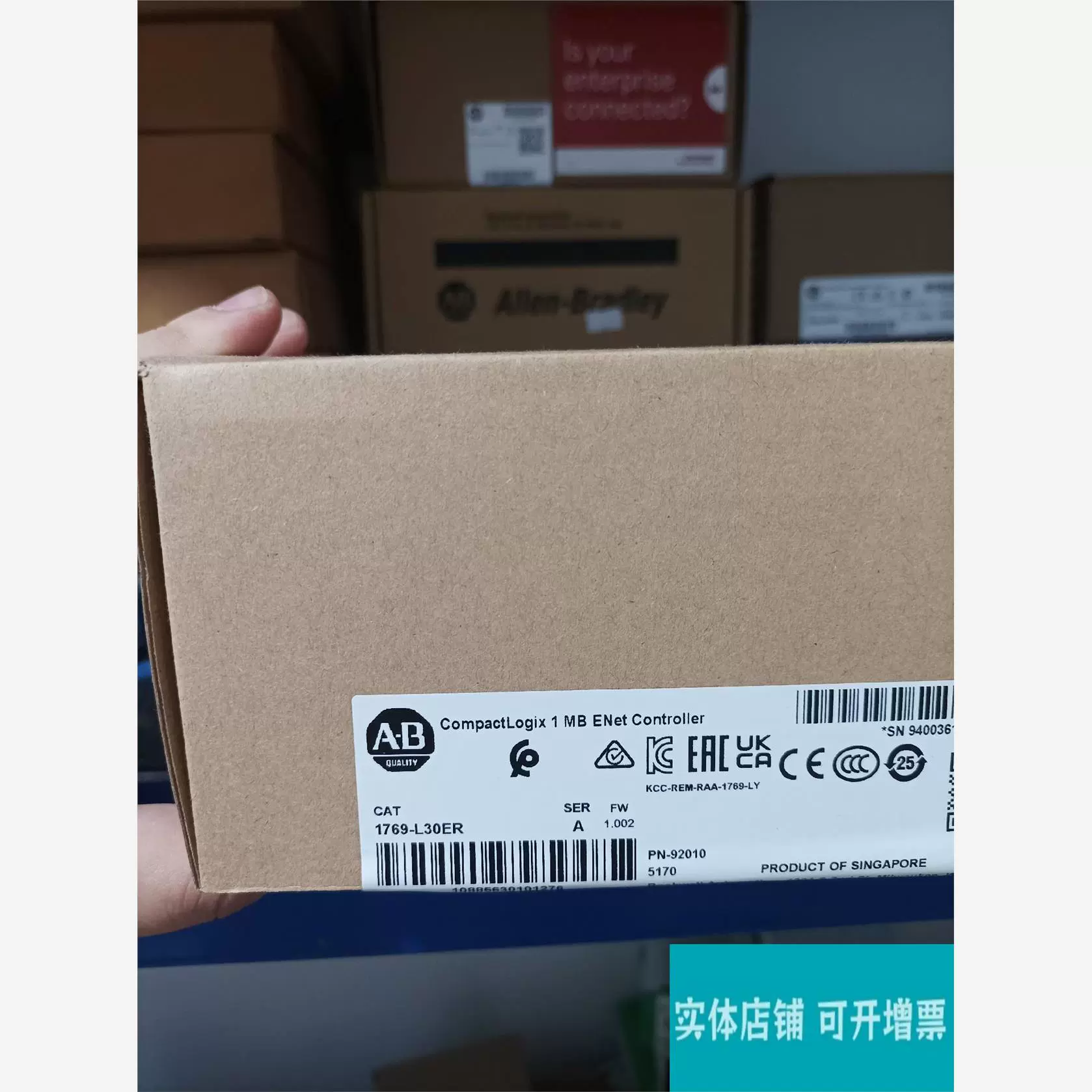 原裝美國AB1769-OG16容量充足A-B視頻