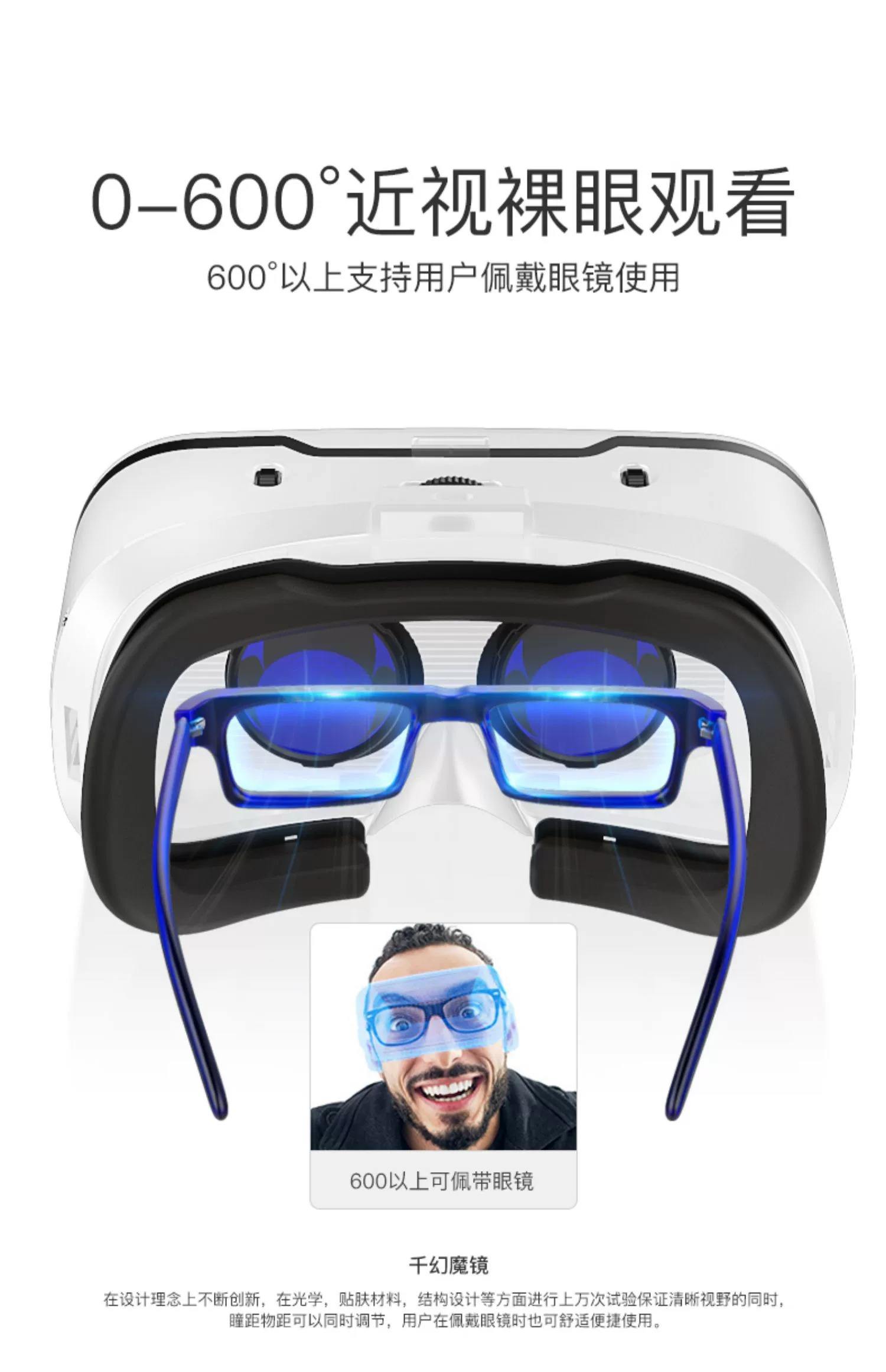 虛擬現實眼鏡/手機3D眼鏡3DVRGLASSES暴風魔鏡
