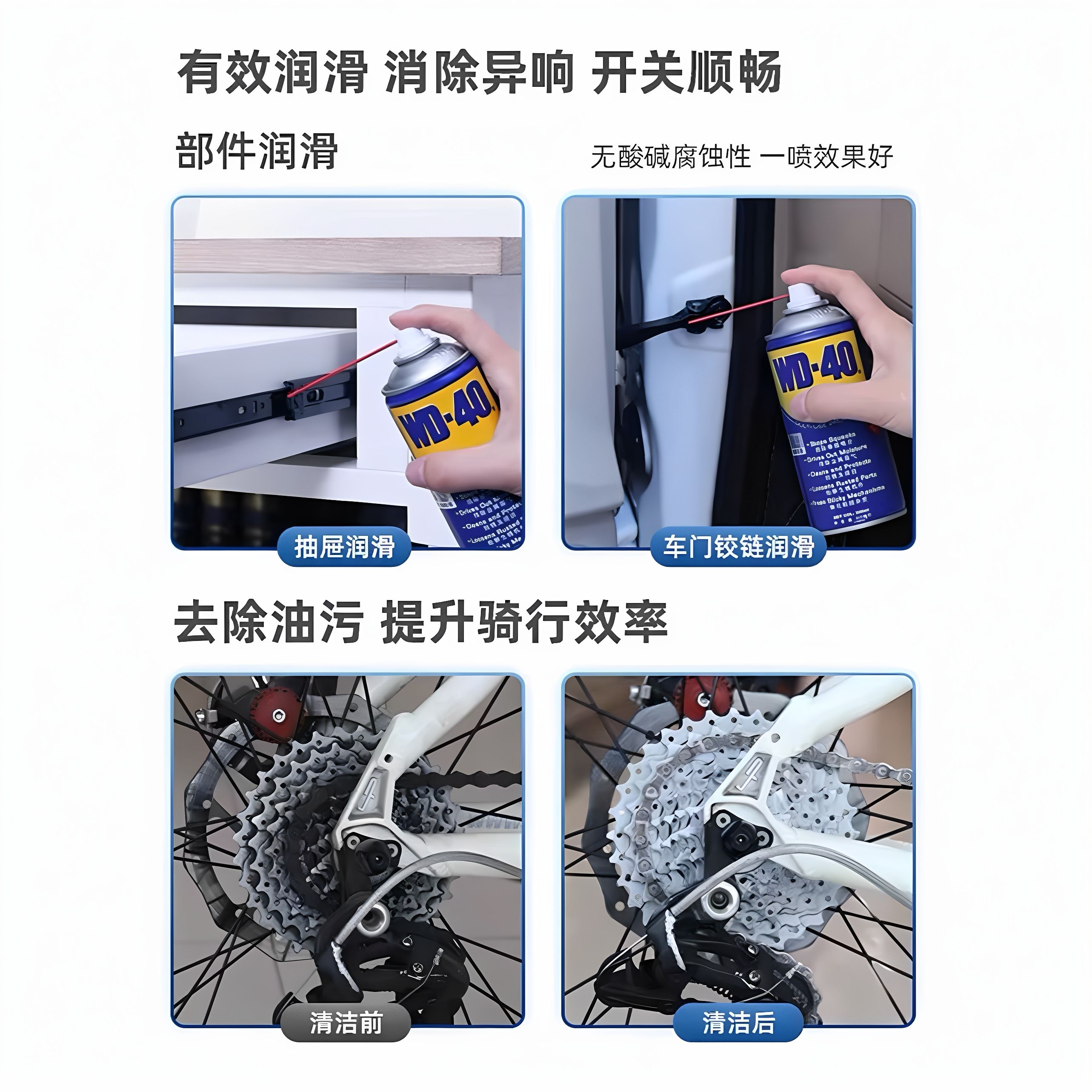 WD-40防銹油除銹防銹劑WD-40松動劑350ml