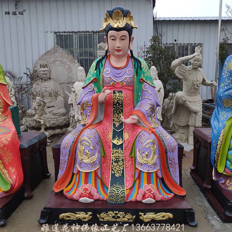 黎山老母神像觀音、文殊、普賢、三大菩薩佛像驪山圣母佛像