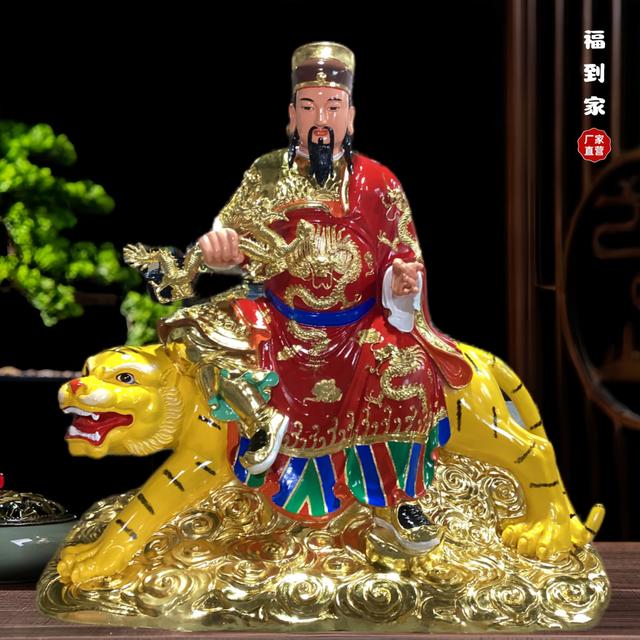 十位大中醫之祖十位大藥王佛像騎虎藥王塑像藥王菩薩佛像