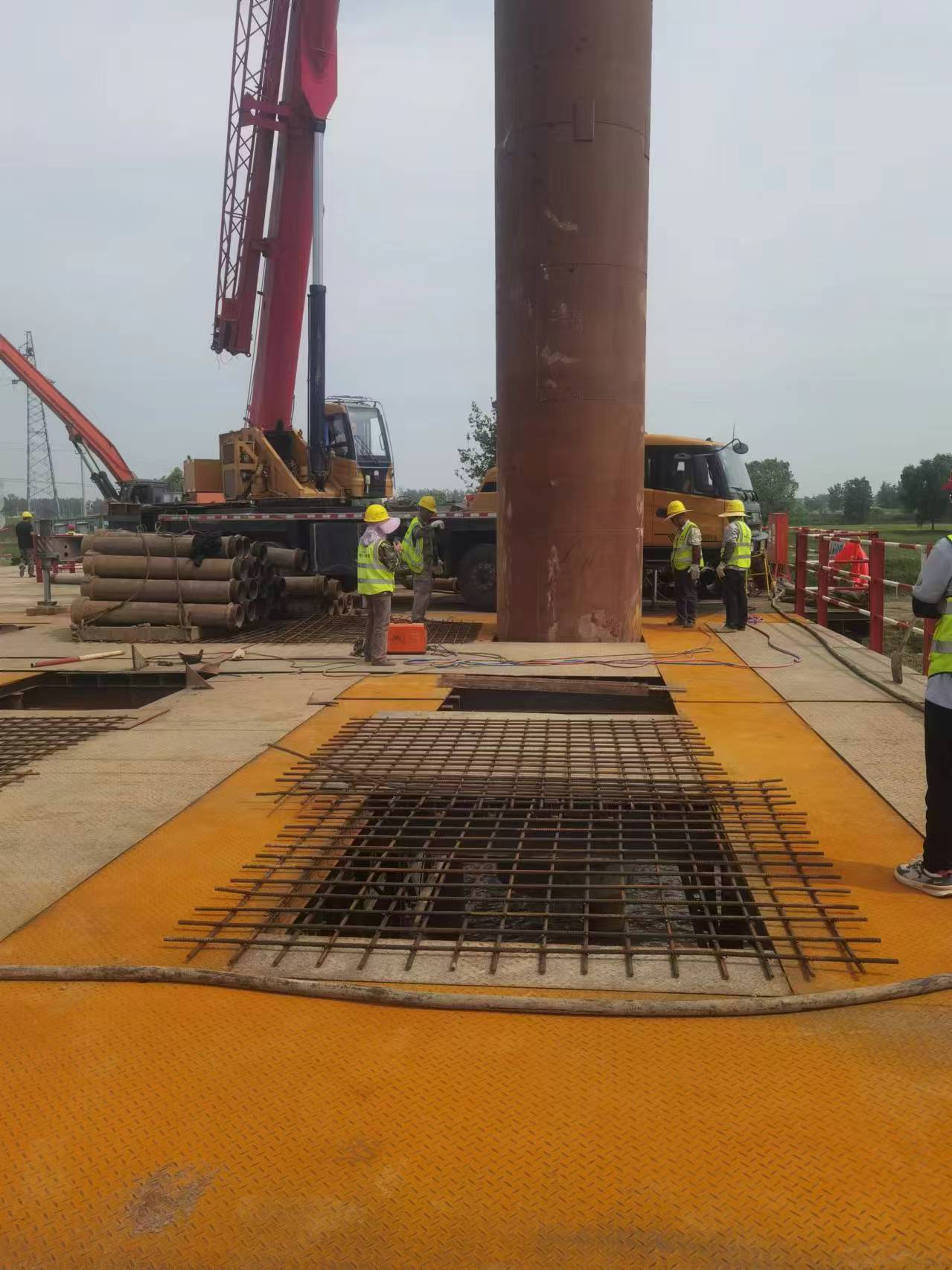 郴州鋼棧橋施工及租賃建筑工程物流鋼及合金結構鋼視頻