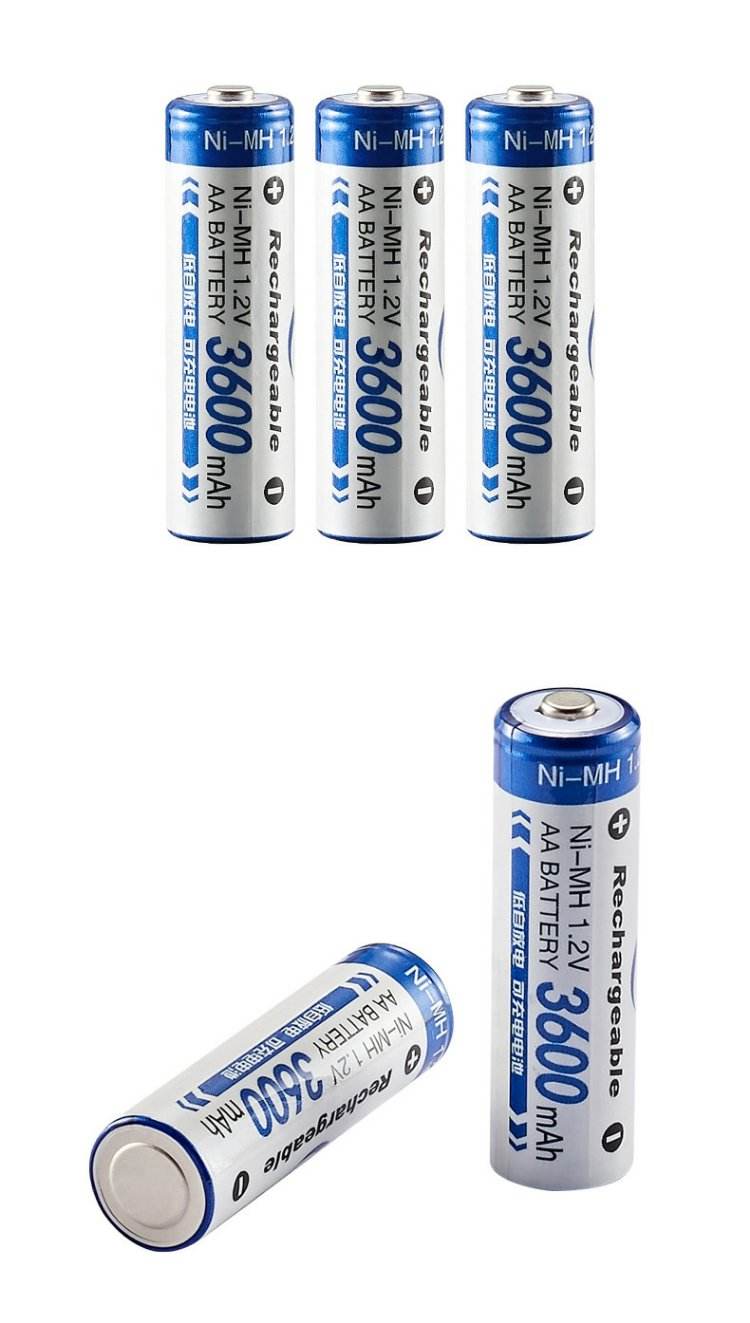 BTY品牌7號鎳氫充電電池1000MA1.6元一個/四個裝家庭必備