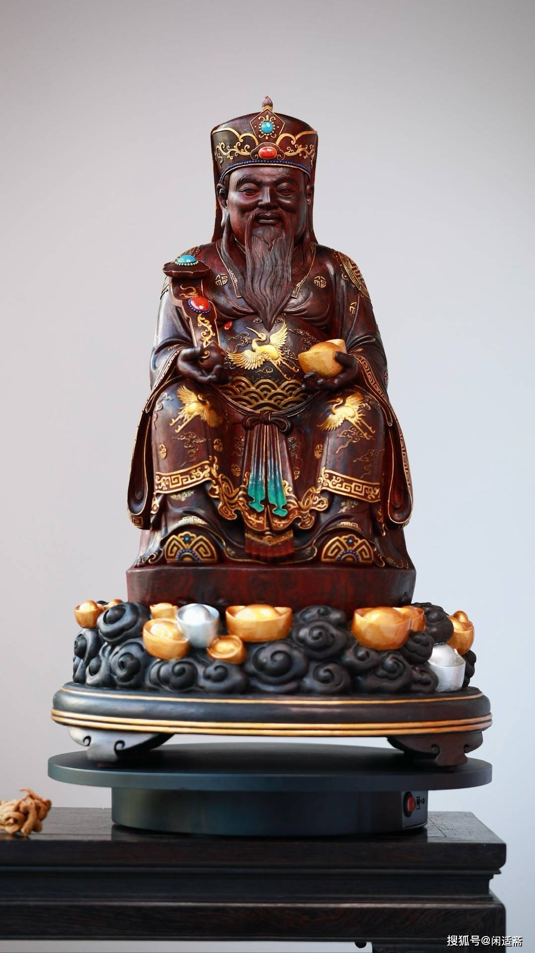 福德老爺神像圖片伯公伯婆神像地主神位塑像土地爺神像