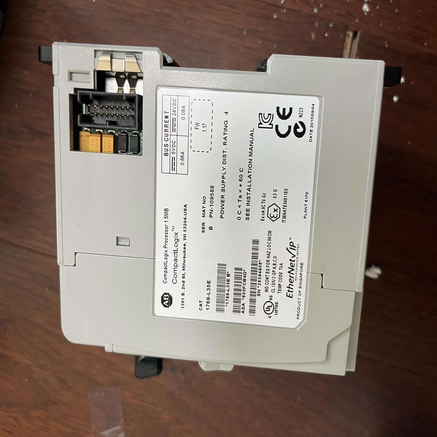 接線系統1769-L36ERM1769-L36ERM更加關心您視頻