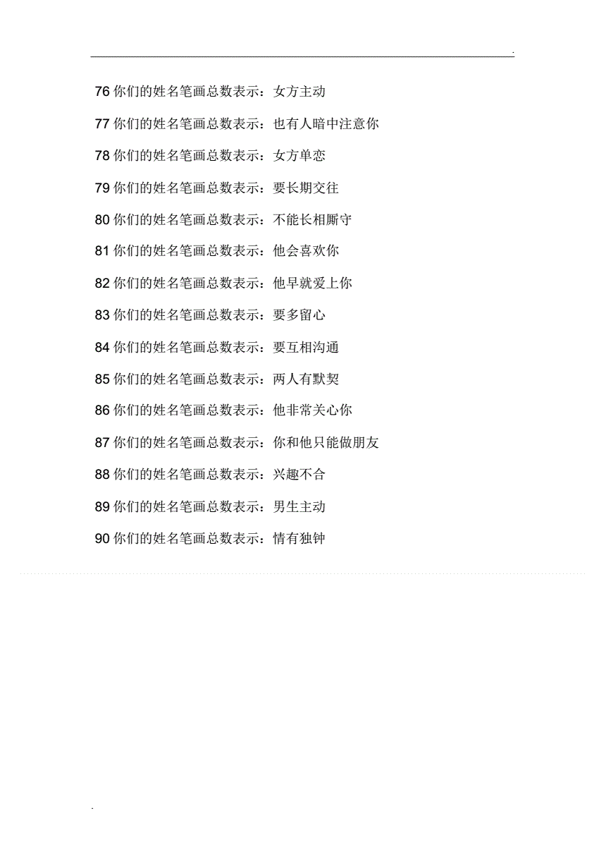 名字八字測(cè)算快來(lái)看看你的名字是否符合你的八字命理