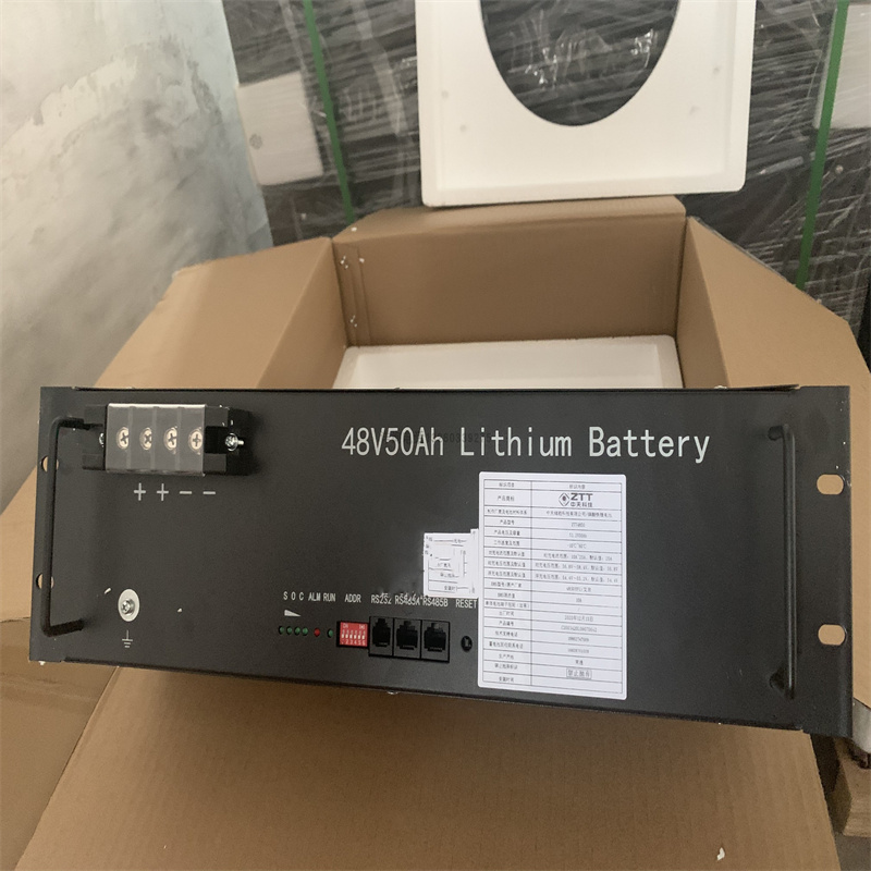 中天科技磷酸鐵鋰電池ZTT4820048V200AH配置方案
