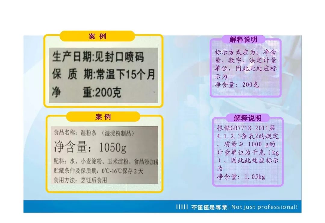 《預(yù)包裝食品標(biāo)簽通則》(GB7718-2011)問答(十四)