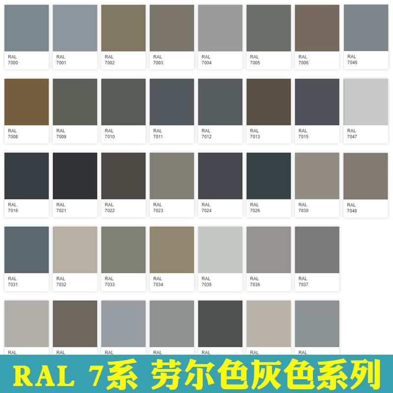 ral7040代表油漆的什么顏色_成都十大裝修公司