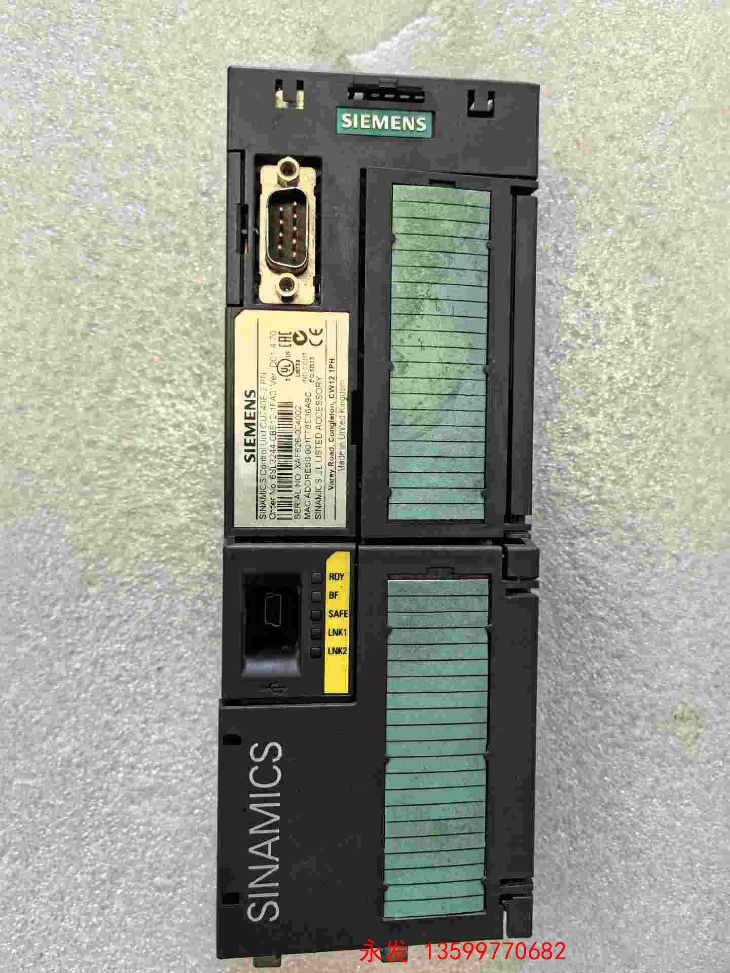 西門子G120變頻器面板報警F30003欠壓維修