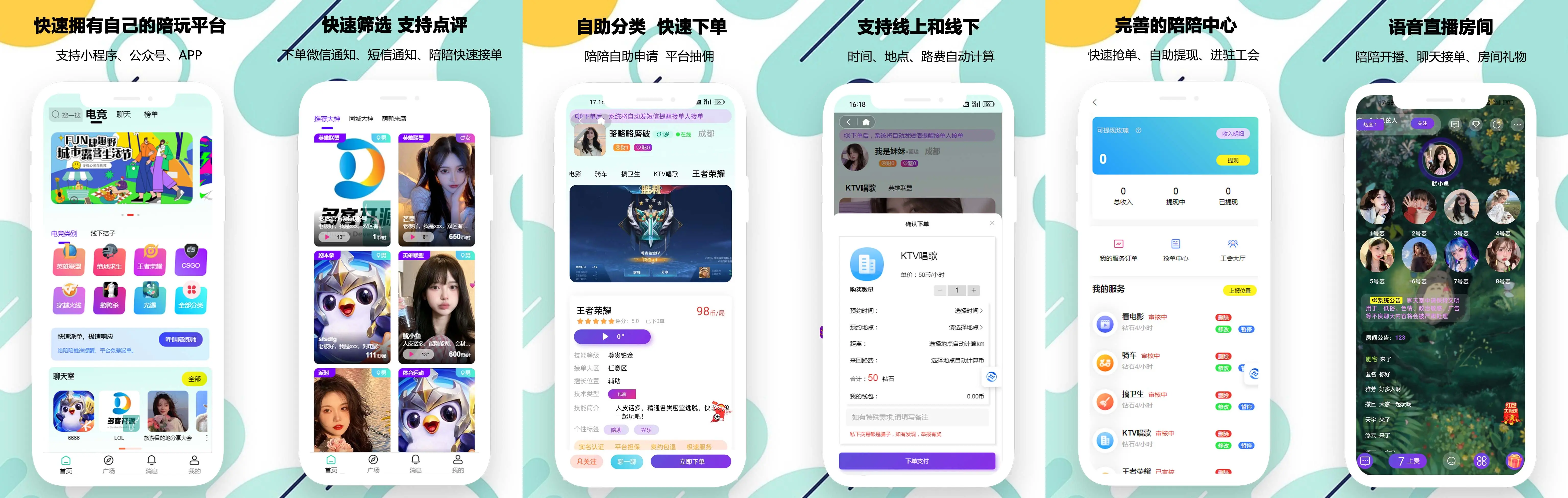 陪伴經濟中的線下陪玩模式(軟件、APP、開發)