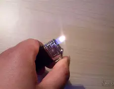 3W超強大功率藍光藍光筆點煙點火柴012黑色