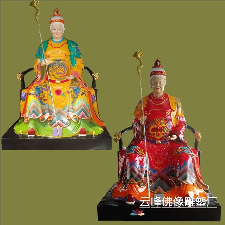 驪山老母神像家用西天老母梨山老母三圣母娘娘佛像擺件