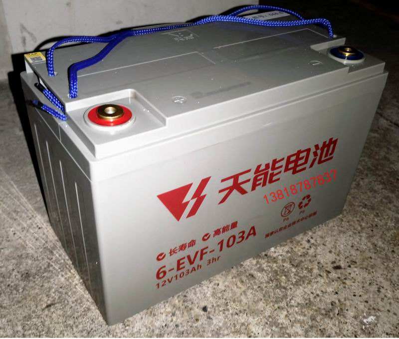 天能蓄電池TNE12-1012V10AH鉛酸免維護UPS電源專用