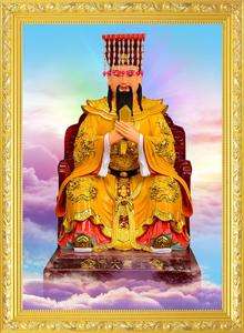 玉皇大帝神像高清塑像圖片老天爺神像道教神仙真武大帝神像