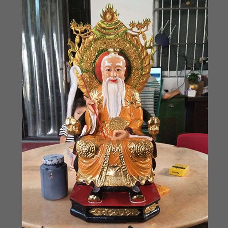 壽星神像南極老人星神像玻璃鋼塑像南極仙翁神像手執拐杖壽星爺神像