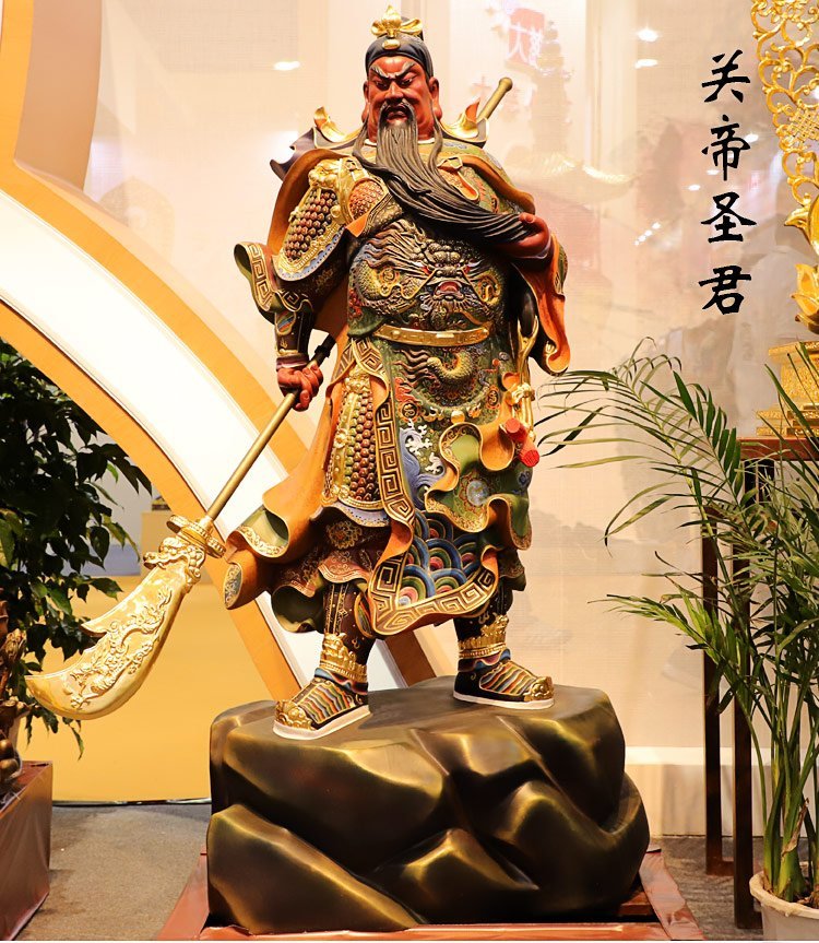 關老爺佛像圖片2米高關公佛像文武關爺佛像關圣帝君神像