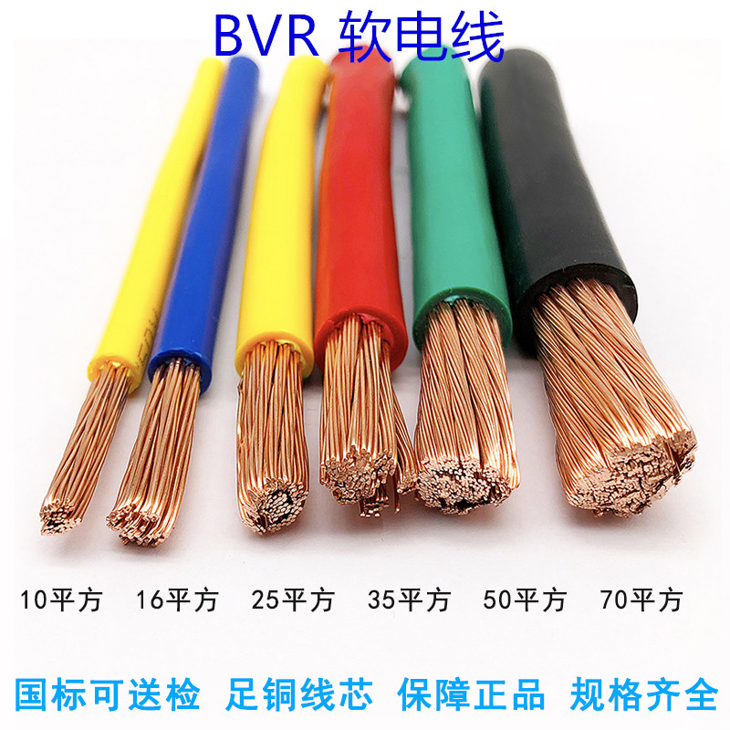 電線分哪幾種如BVV.BYR…它們有什么區別