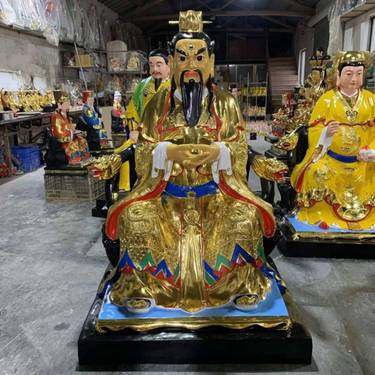 三眼靈官馬元帥神像五顯大帝塑像白馬大王佛像雕塑馬王爺