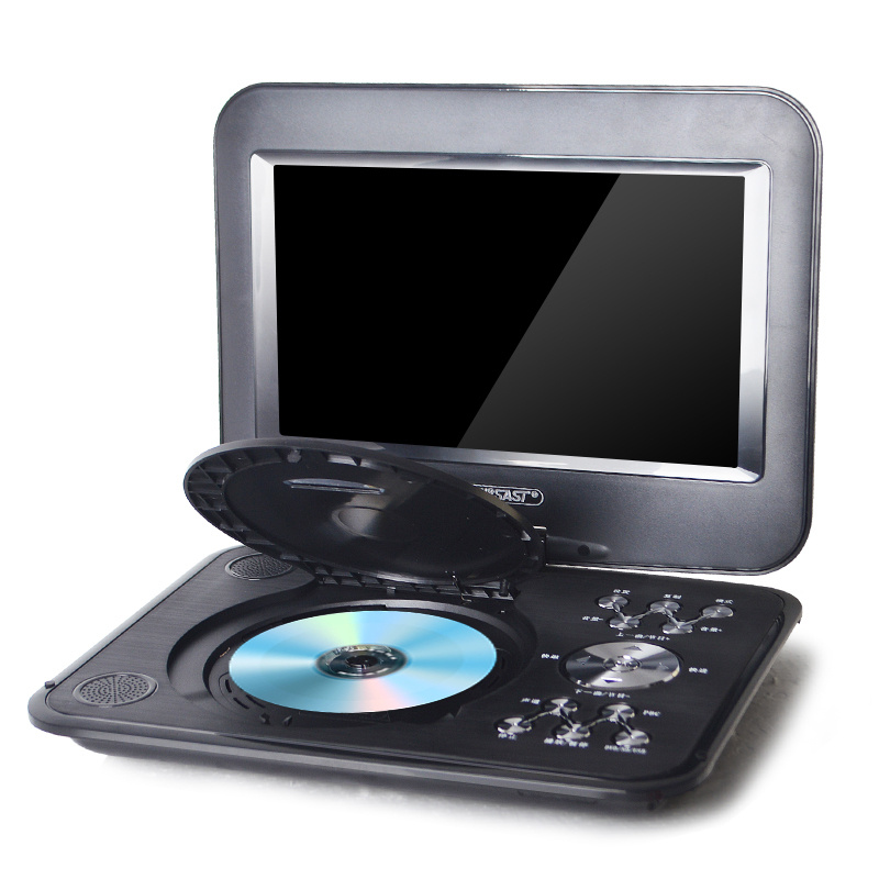 先科9.5寸移動dvd便攜式影碟機evd機帶TV功能頻看戲機